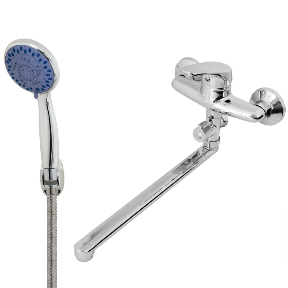 Смеситель для ванны Diana однорычажный цвет хром