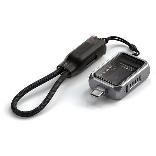 Внешний бокс Satechi Mini NVMe SSD USB4 Enclosure, M.2 2230, Серый ST-E2230M
