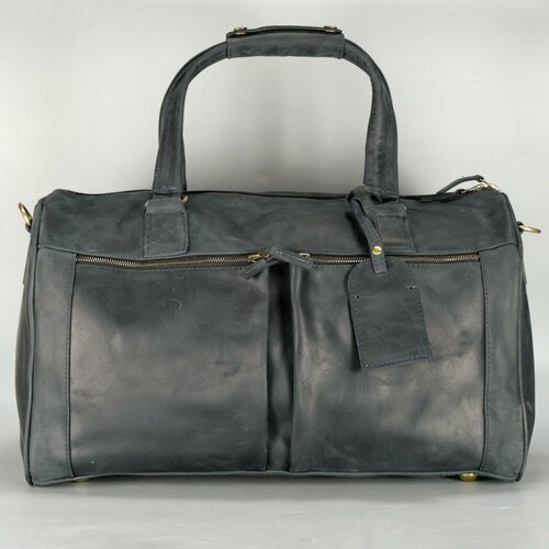 Сумка дорожная Mantica, 35 л, 25х29х48 см, ручная кладь, темно-коричневый