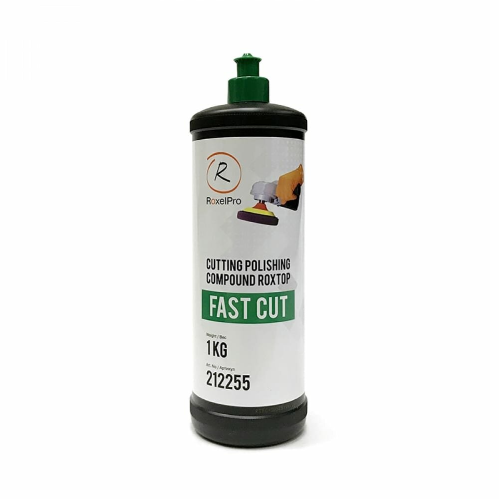 Абразивная полировальная паста ROXTOP FAST CUT, белая, 1 кг RoxelPro 212255