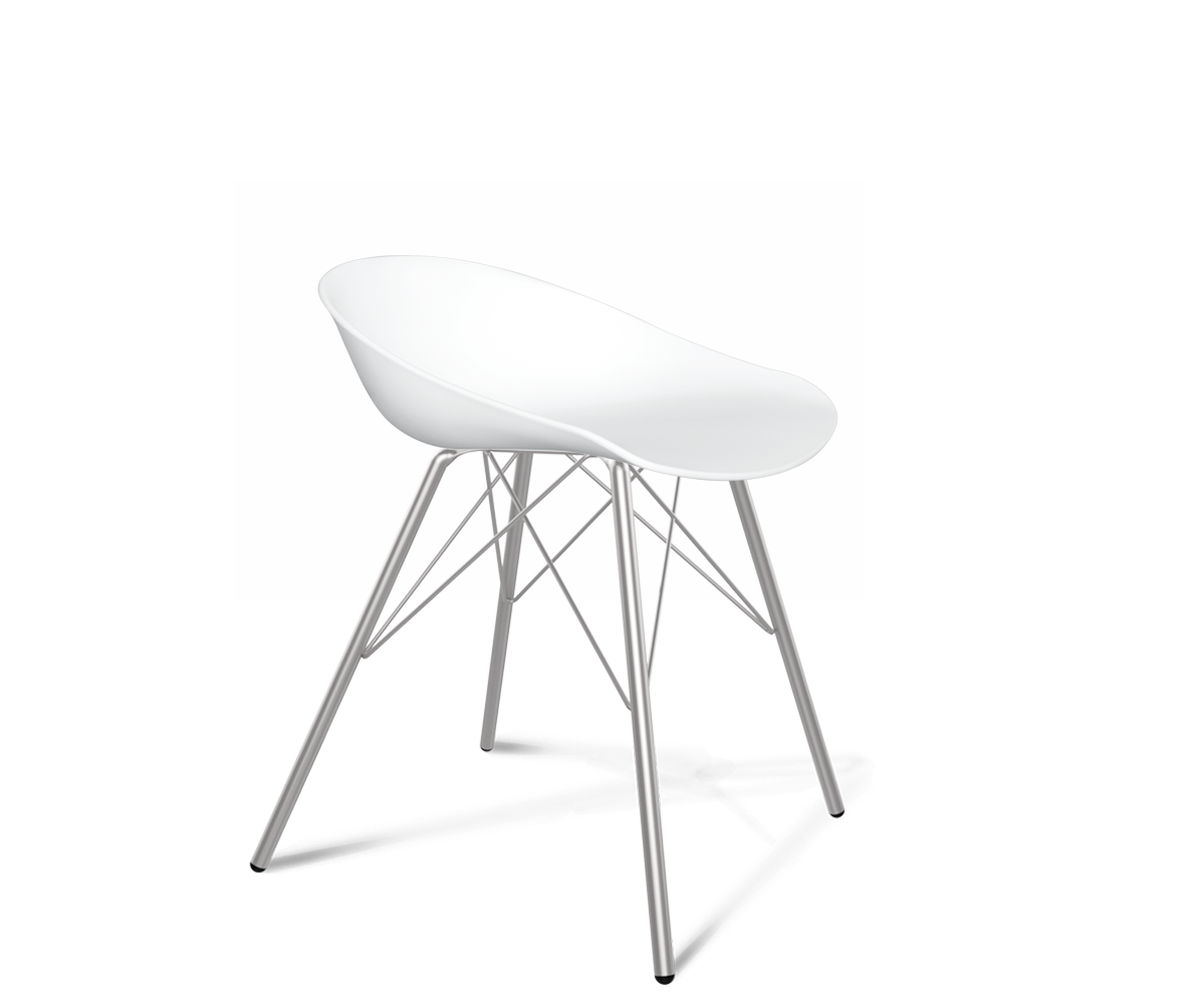 Стул Sheffilton SHT-ST19/S37 белый/хром лак 3860379001 144086