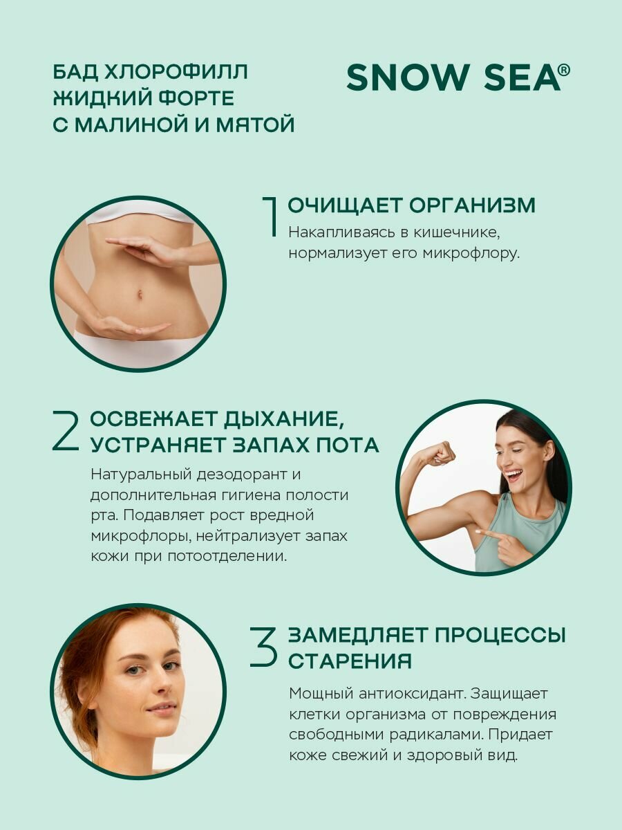 БАД Хлорофилл жидкий для ЖКТ и детокса и похудения, 450 мл. АВ1918 - фото №6