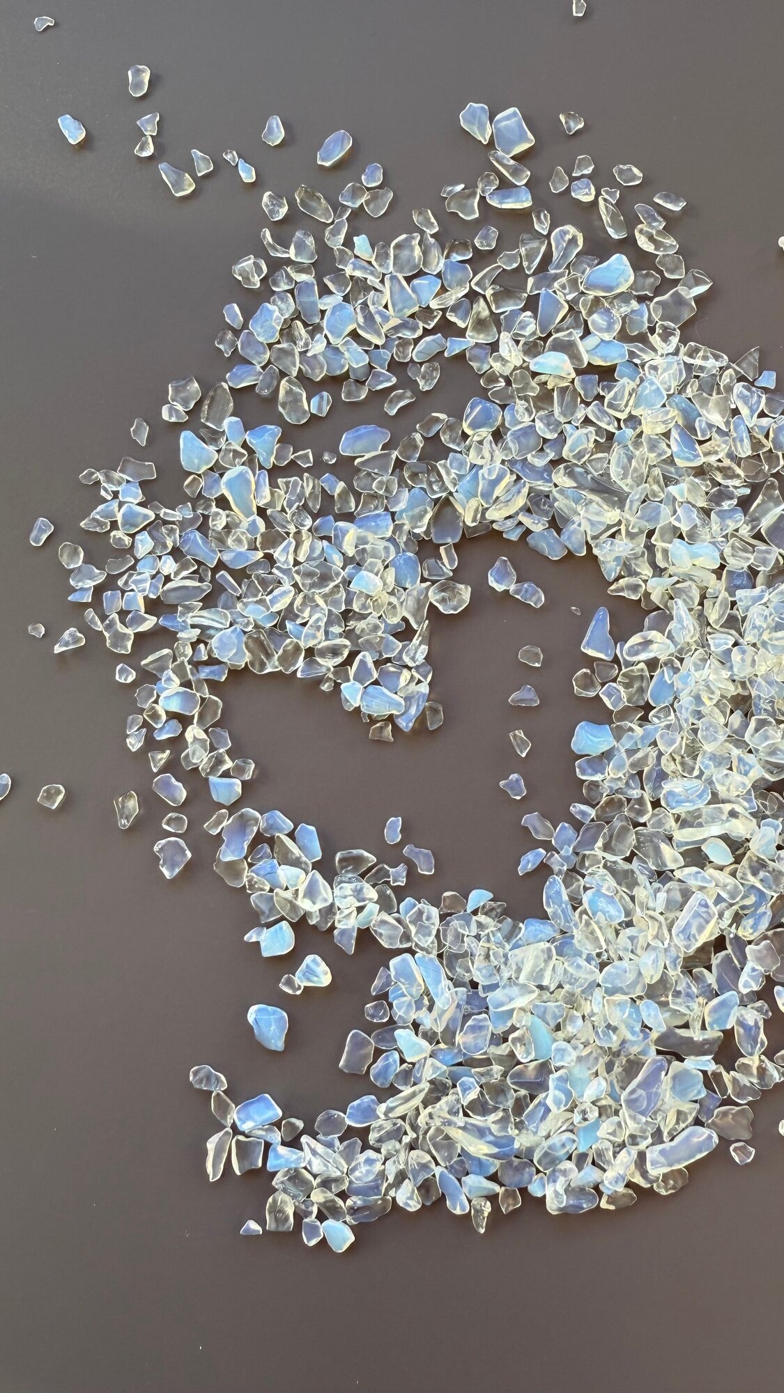 Камни натуральные опал 100 г для декора, творчества, аквариума, кашпо и эпоксидной смолы, COLOR Si — фото 1