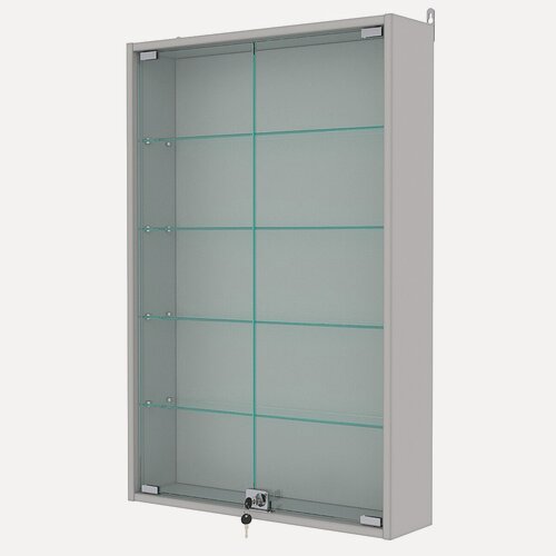 Изображение товара Витрина настенная №2-1А, Серый. Производитель товара - компания Westcom.