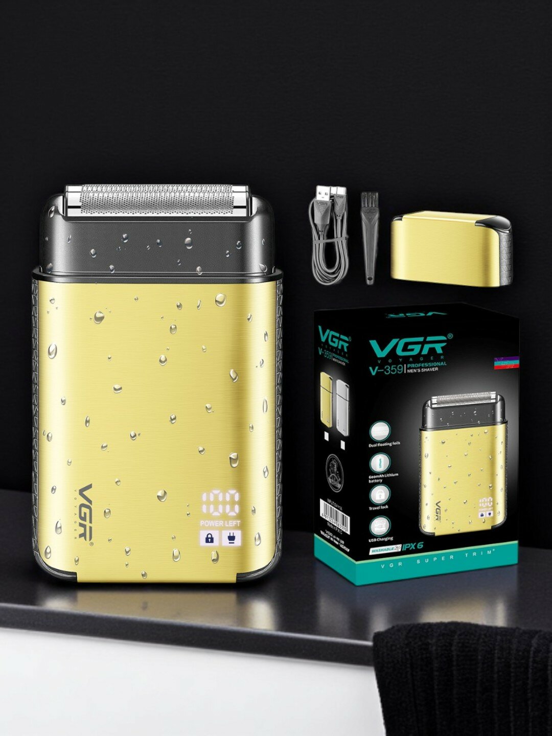 Электрические машинки для стрижки волос vgr 359