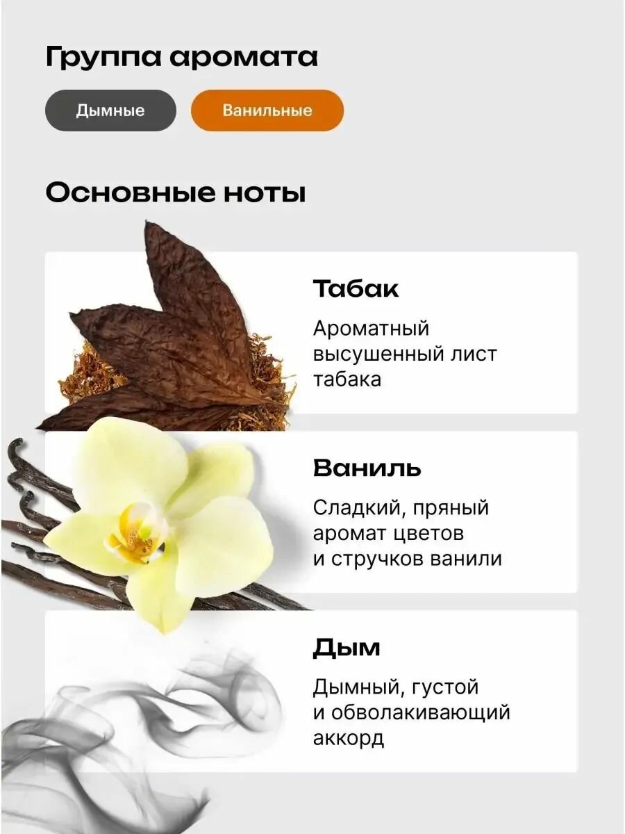 Библиотека ароматов Табак и ваниль Масляные духи 3 мл — фото 1