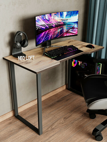 Изображение товара Стол компьютерный игровой геймерский письменный офисный 110х55