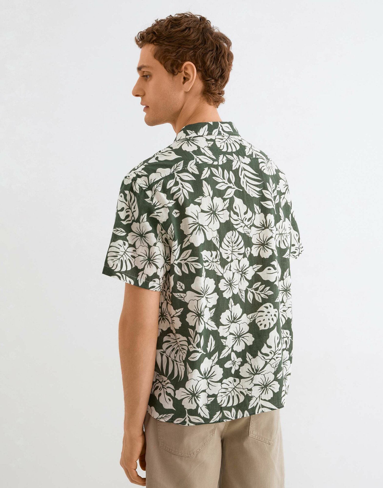 Рубашка Gloria Jeans, размер M (48-50), хаки — фото 1