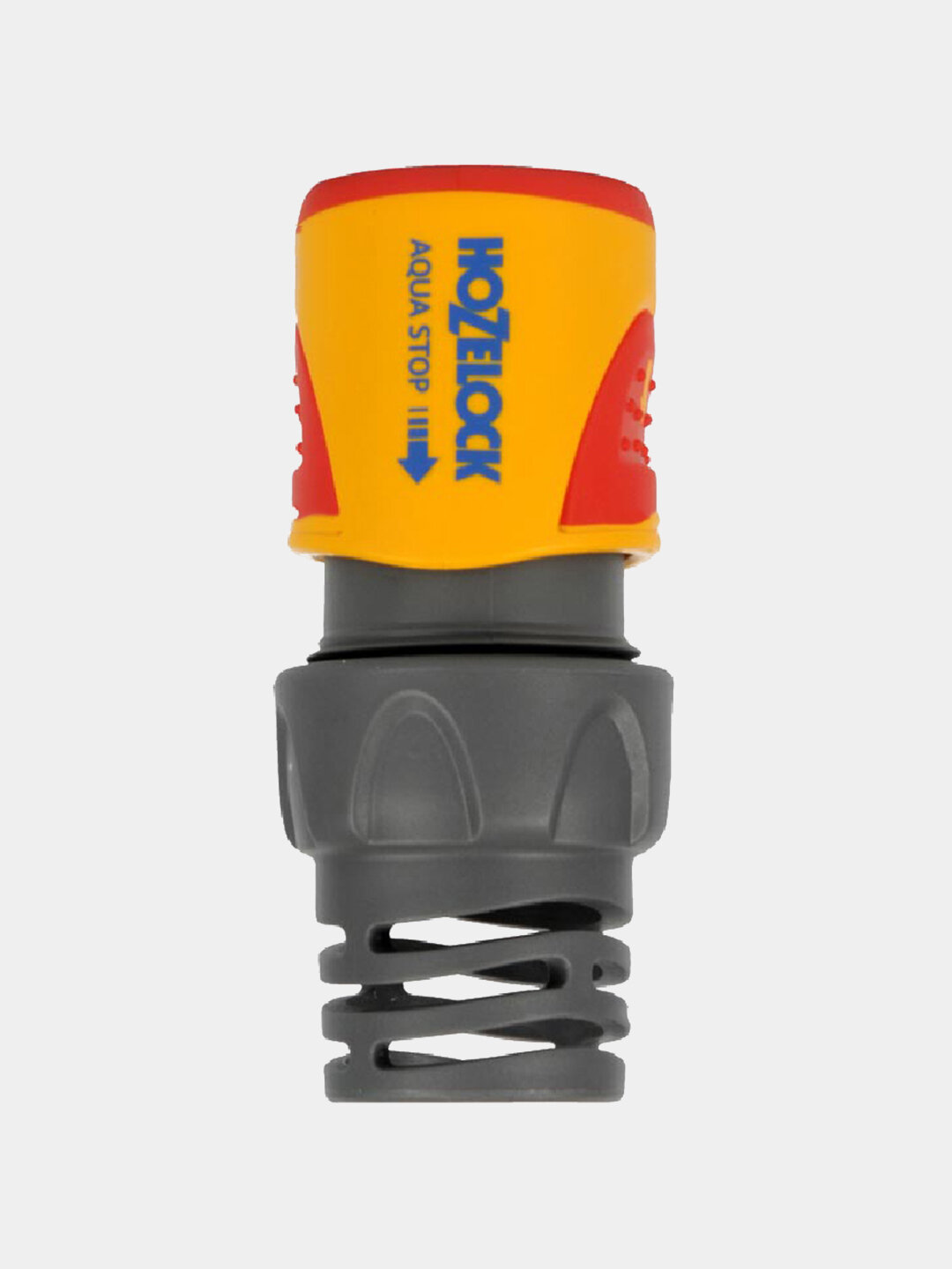 Коннектор Hozelock Aquastop Plus, 15-19 мм: автостоп воды, надежное соединение до 10 бар — фото 1