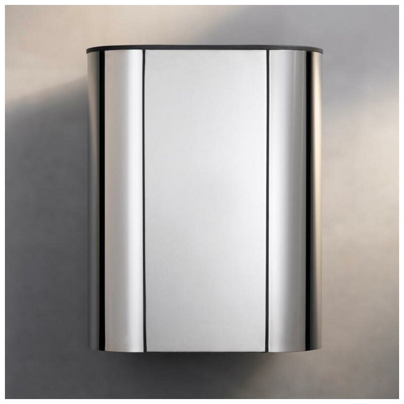 Мусорное ведро Keuco Plan 14988010000  настенное  хромированное  30л