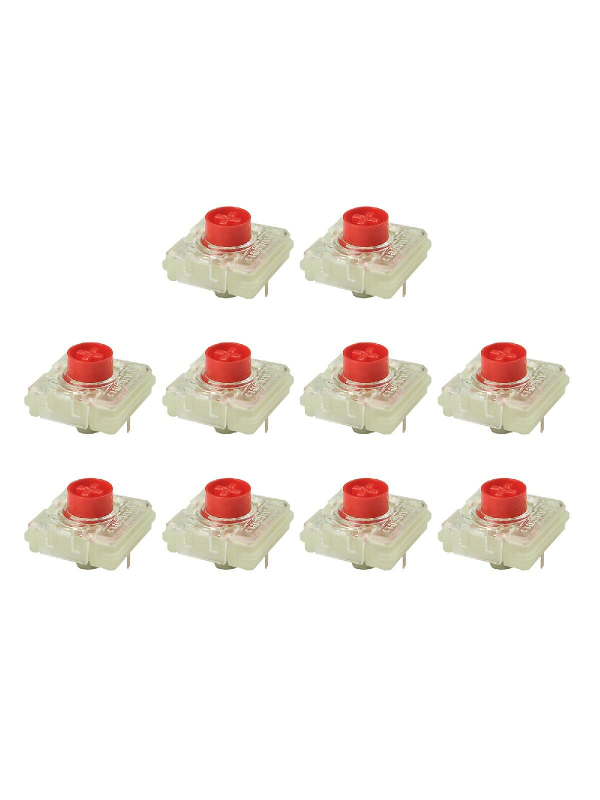 Cherry Low Profile Red Switch Half High Ultrathin Rgb Linear Swithes For Backlit Mechanical Keyboard for Lifetime 50M