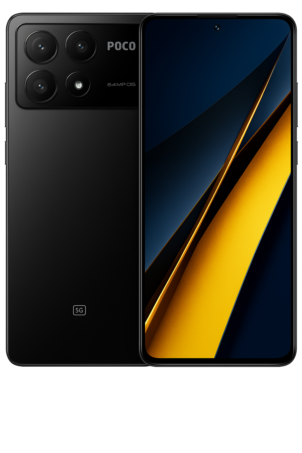 Смартфон Xiaomi POCO X6 5G 8/256 ГБ, черный, с AMOLED-дисплеем 120 Гц, Snapdragon 7s Gen 2 и быстрой зарядкой 67 Вт