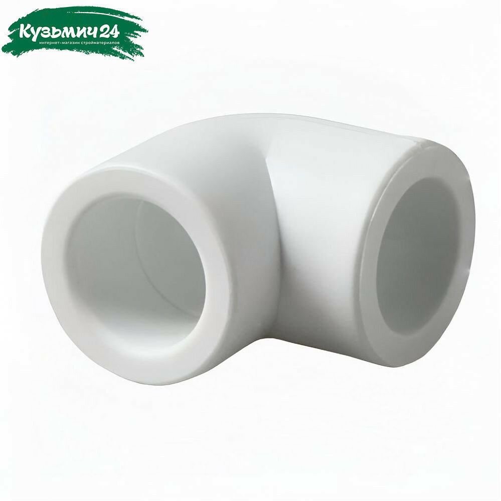 Угол полипропиленовый 90 гр. ProAqua PA13014P 40х40 мм PP-R белый