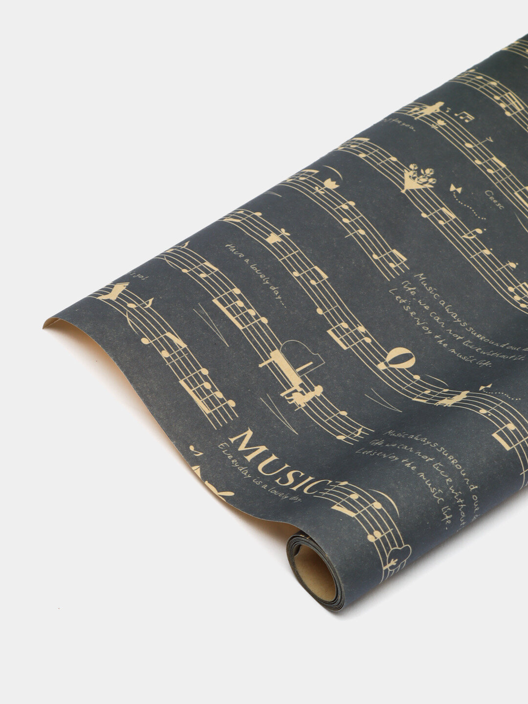 Крафтовая бумага для упаковки подарков и цветы, 70×50 см — Стиль и забота в каждой детали