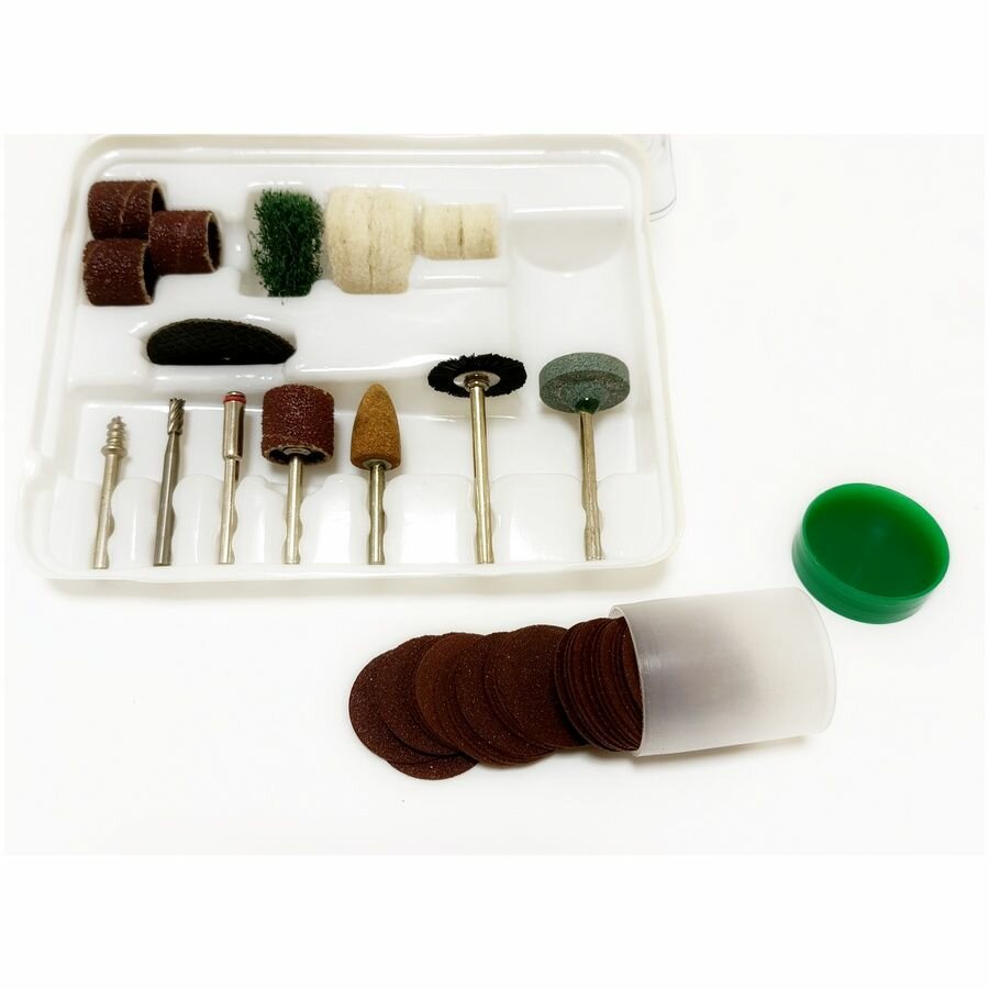 Насадки для гравера 52 предмета хвостовик 23 мм