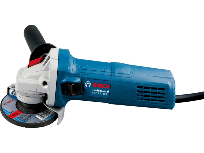 Углошлифовальная машина Bosch GWS 750-125 750вт 11000об/мин рез. шпин: M14 d=125мм (0601394001)