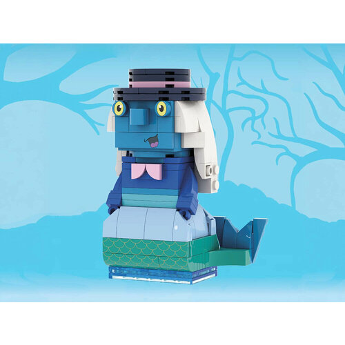 Конструктор Brick Labs Союзмультфильм AB-1132 Конструктор Водяной