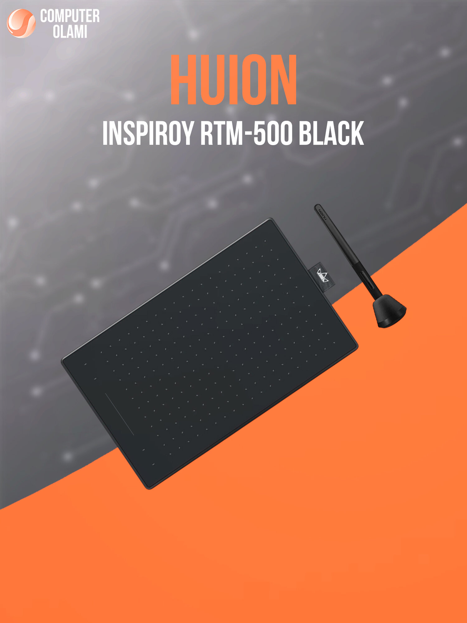 Графический планшет Huion Inspiroy RTM-500 Black современный графический планшет