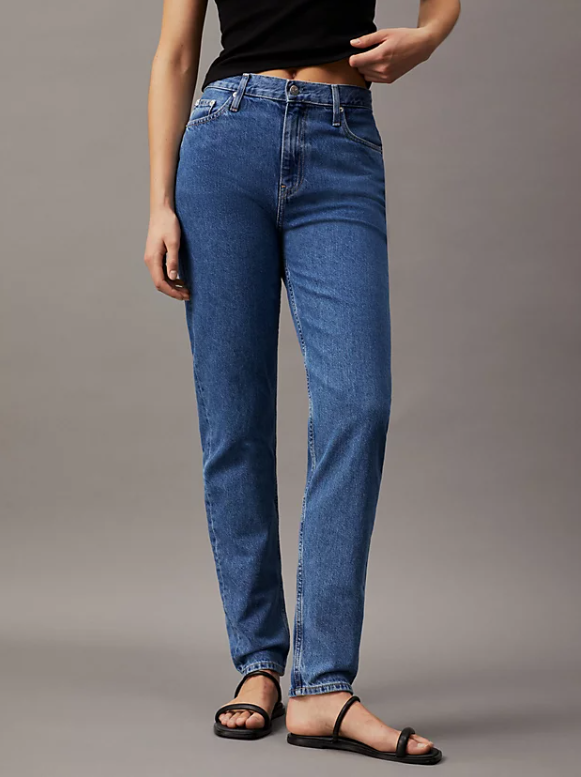Джинсы мом Calvin Klein Jeans