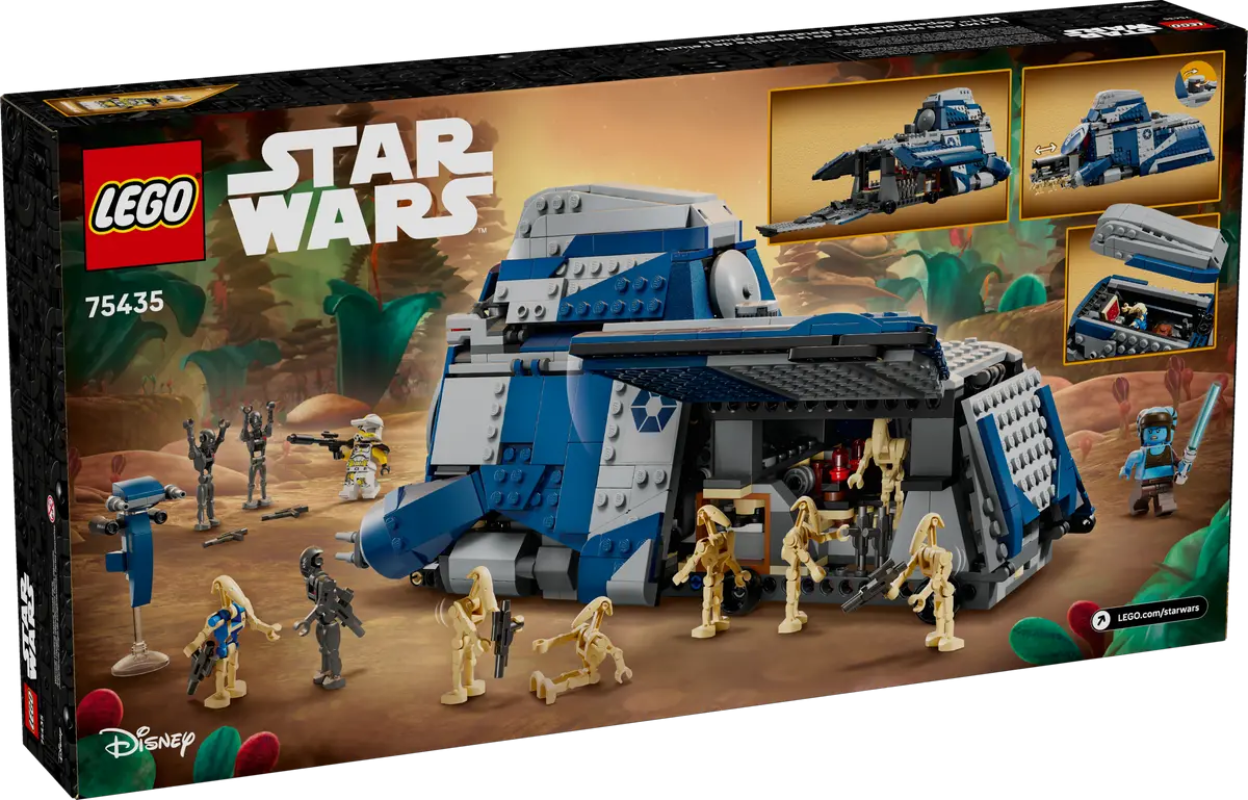 Конструктор LEGO Star Wars™ 75435 Битва при Фелуции: Сепаратистский МТТ, 976 дет.