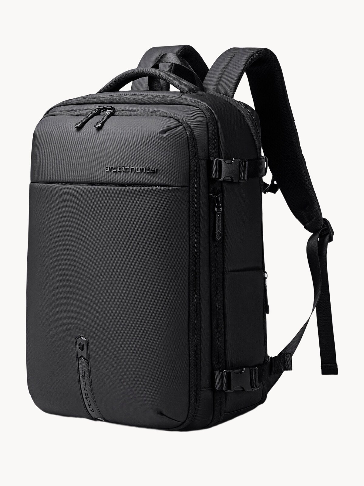 Рюкзак вакуумный с насосом Arctic Hunter, ручная кладь в самолет, дорожный, городской для ноутбука 17,3"