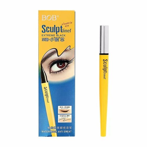 Подводка для глаз BOB ELECTRIC EYE SUPER LINER черная 425₽