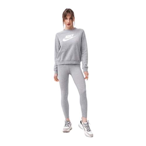 Свитшот NIKE, размер L, серый носки nike sk0111 911 sportswear essential 3 пары l