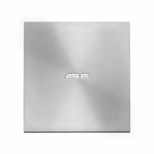 ASUS ZenDrive U7M, DVD привод внешний, оптический, пишущий, (SDRW-08U7M-U), серебряный, для ноутбука