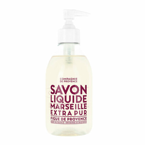 Жидкое мыло для тела и рук инжир из Прованса 300 мл COMPAGNIE DE PROVENCE Fig Of Provence Liquid Marseille Soap 300 мл жидкое мыло для тела и рук с ароматом инжира compagnie de provence fig of provence liquid marseille soap