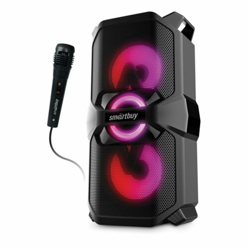 Портативная караоке система STARSHIP 32 Вт AUX FM USB BT 3500 мАч чёрная 786800₽