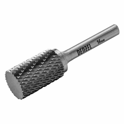 Борфреза по металлу твердосплавная цилиндрическая тип-А 16 мм Denzel 2299₽
