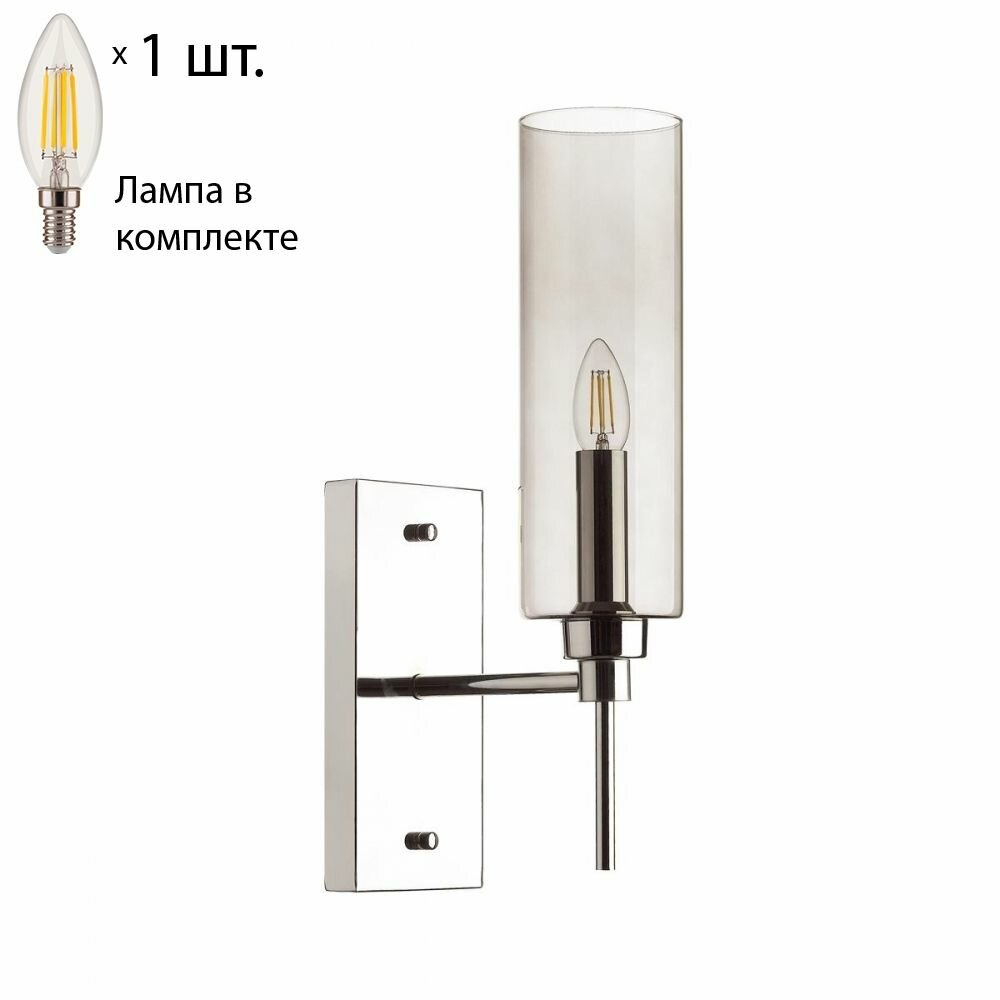 Бра с лампочкой Odeon Light Diatra 4688/1WLamps E14 Свеча