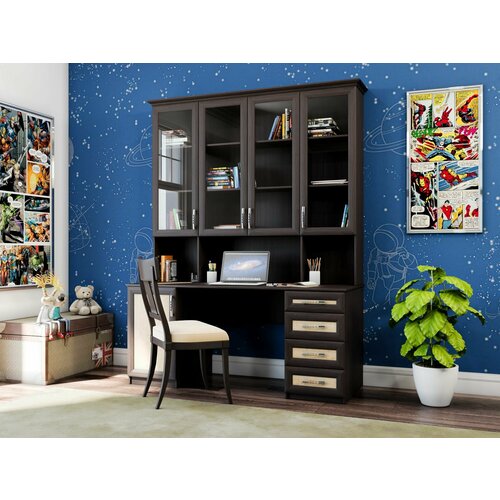 Компьютерный стол Триан 3 176х218х60 венге цаво клен 29340₽