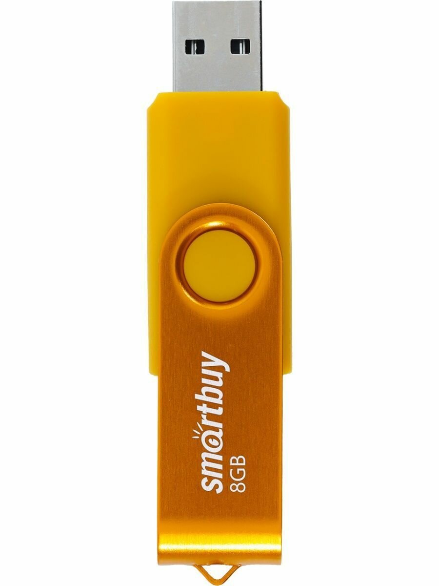 Накопитель USB 2.0 8GB SmartBuy Twist жёлтый - фото №15