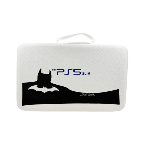 Кейс/Сумка для PS5 slim и PS portal BATMAN белый сумка жесткая кейс для ps5 slim portal batman