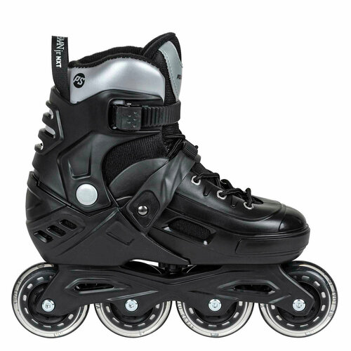 Роликовые коньки Powerslide Khaan Junior NXT Black/Silver (EUR:31-34)