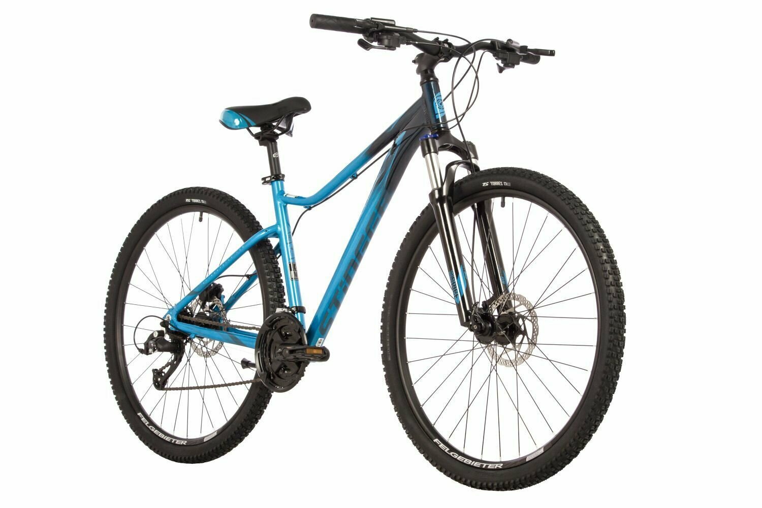 Велосипед STINGER 27.5" LAGUNA PRO синий, алюминий, размер 17"