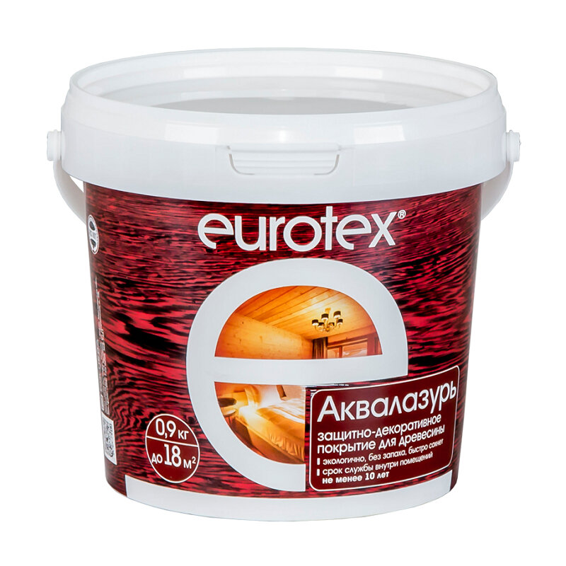 фото Eurotex Аква-Лак ваниль 0,9 л