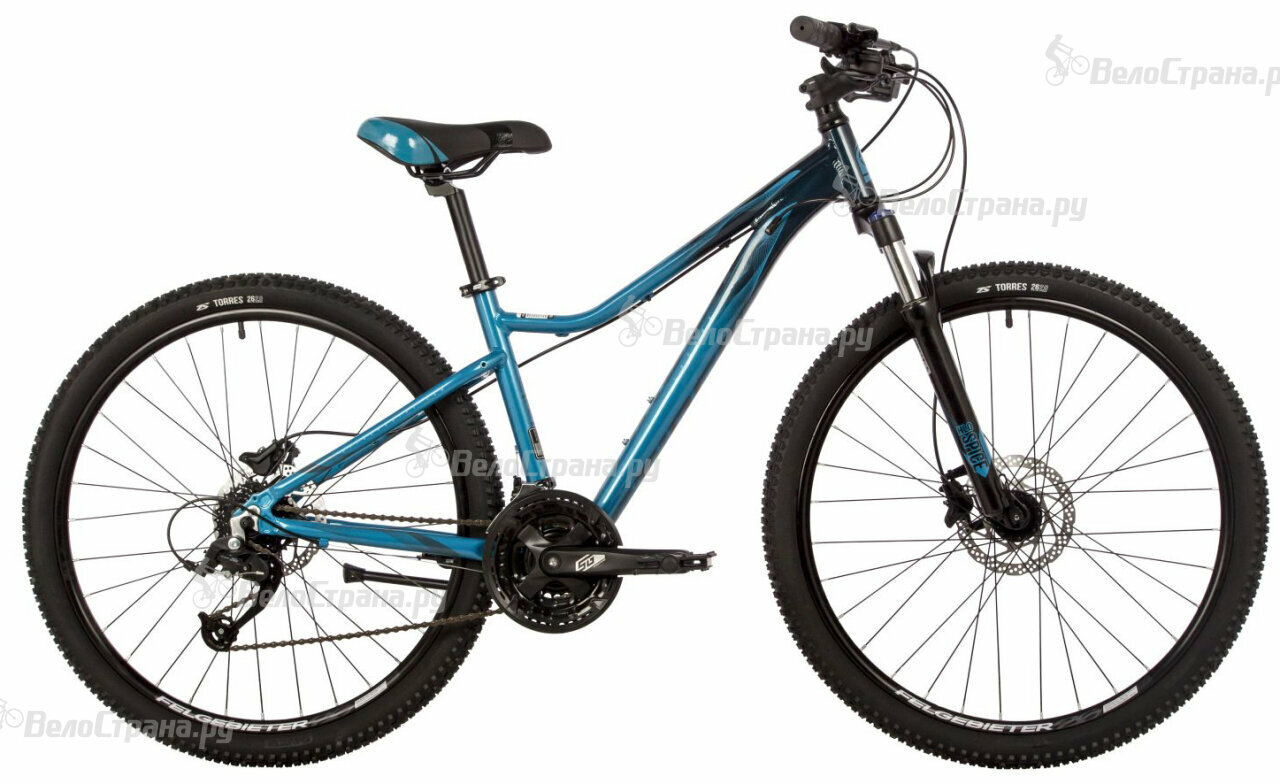 Женский велосипед Stinger Laguna Pro 26" (2023) 15" Синий (145-160 см)
