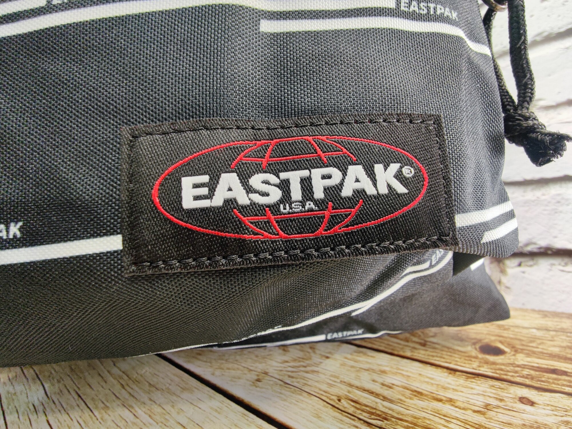 Рюкзак Eastpak Padded Pak'R Чёрный с полосками