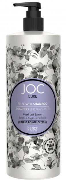 Barex Joc Re-Power Шампунь против выпадения волос с экстрактом листьев Лесного ореха 1000 мл (021500)