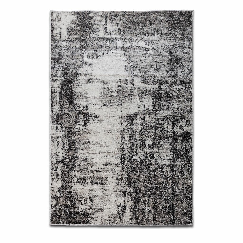 Ковер тканый из нити фризе светло-серый 