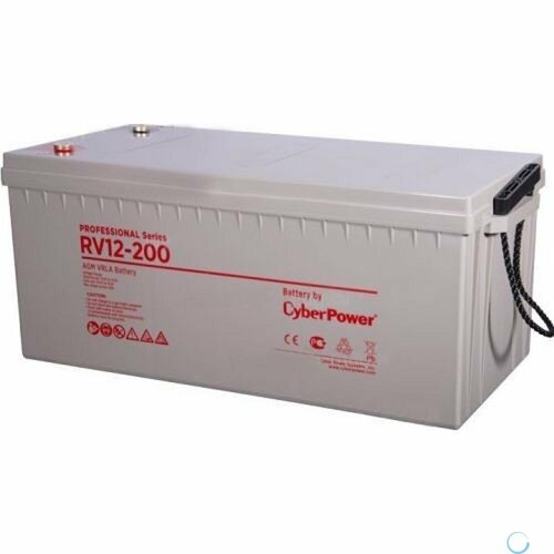 CyberPower Аккумуляторная батарея RV 12-200 / 12 В 200 Ач cyberpower аккумуляторная батарея rv 12 200 12 в 200 ач