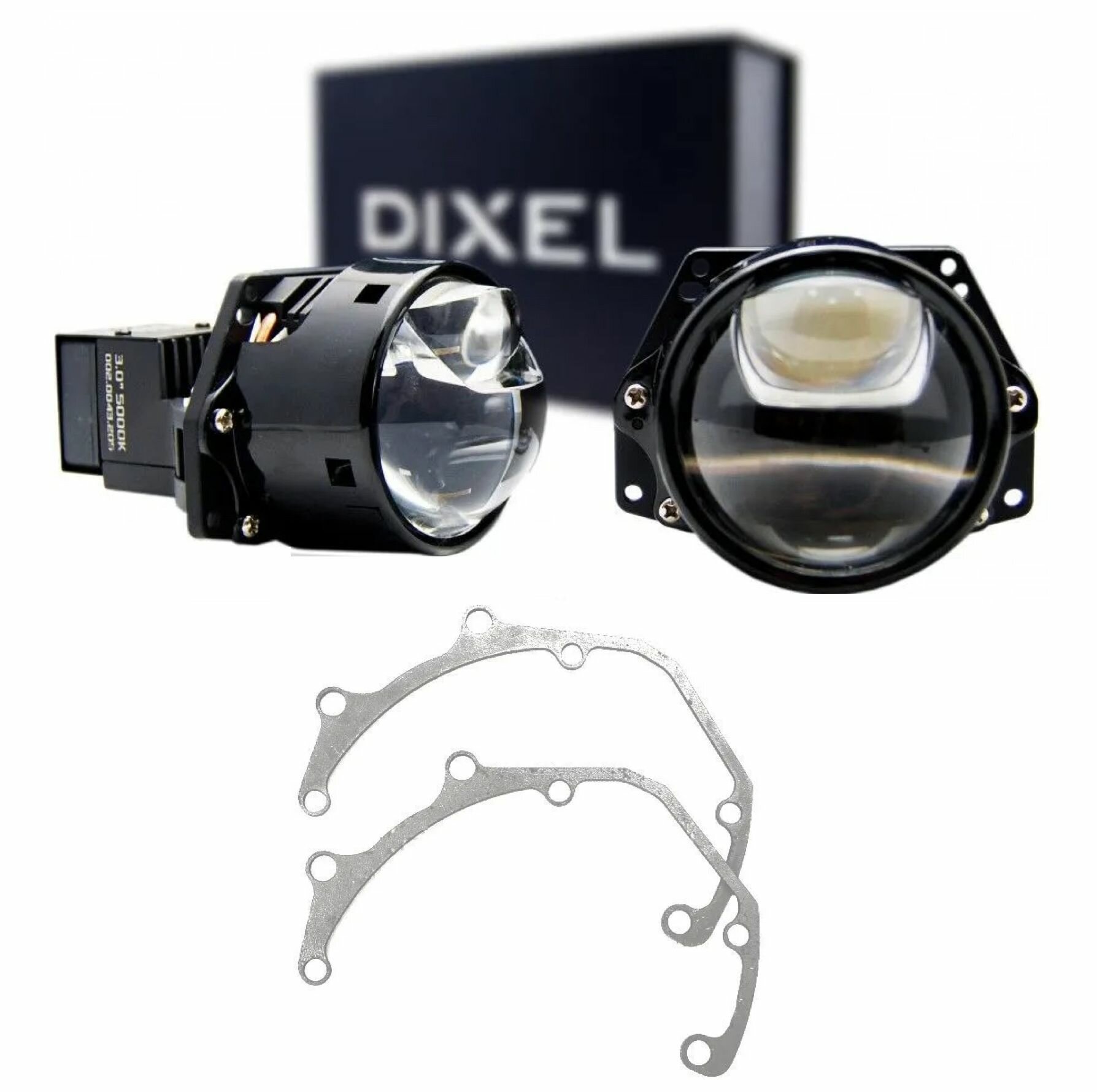 Лазерные линзы Bi Led для Mazda CX-7 2006-2012 (DX900 5000к 2шт) для Мазда СХ 7