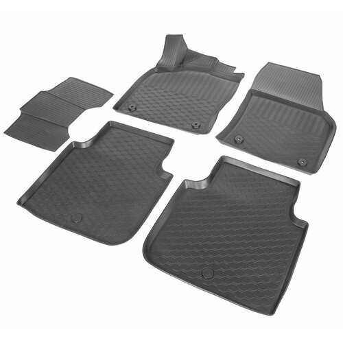 3D коврики Adamauto в салон для Skoda Kodiaq [2016-2022]