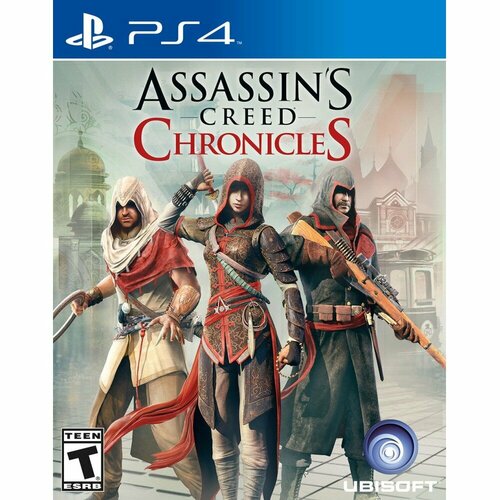 assassin s creed chronicles трилогия trilogy pack [pc цифровая версия] цифровая версия Игра для PlayStation 4 Assassin's Creed Chronicles: Трилогия (EN Box) (русские субтитры)