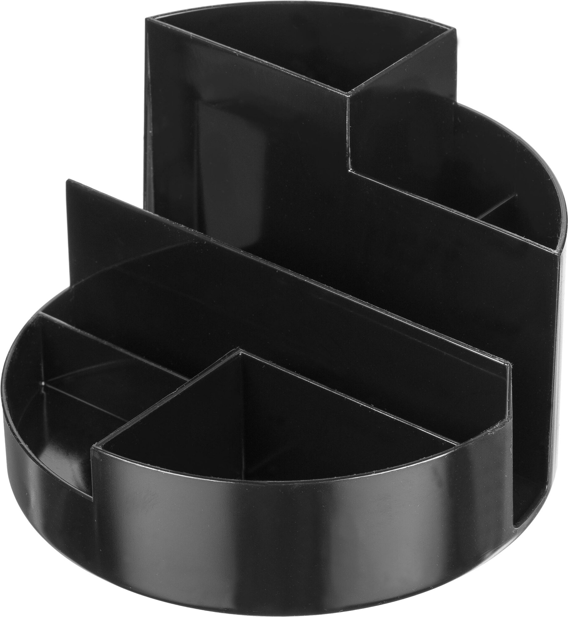 фото Подставка-органайзер д/канцеляр. мелочей Attache профи 7 отд черный ОР01АЕ