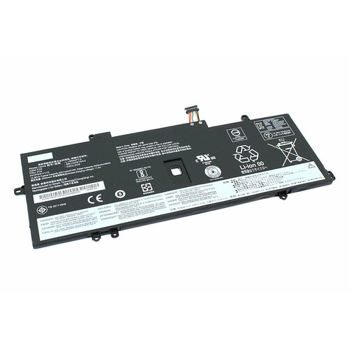 Аккумуляторная батарея для ноутбука Lenovo X1 Yoga 4th Gen (L18M4P72) 15.36V 3321mAh аккумулятор l18m4p72 для ноутбука lenovo x1 yoga 4th gen 15 36v 3321mah черный