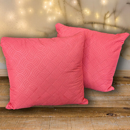 Monro Подушка 40х40см коралл микрофибра пэ 100 788₽