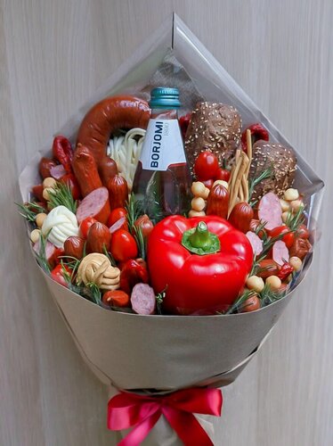 Изображение товара Мужской букет Eat it bouquet «Номер один», съедобные ингредиенты